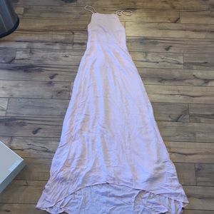 Girl in the Sun blush maxi dress- size small